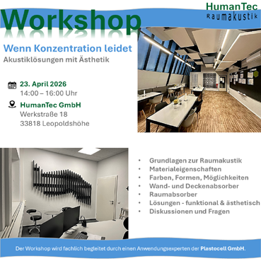 Raumakustik – gezielt planen und verbessern